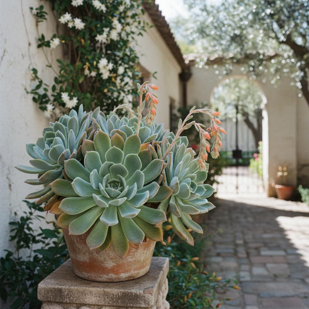 Wollige Echeverie (Echeveria 'Doris Taylor')
