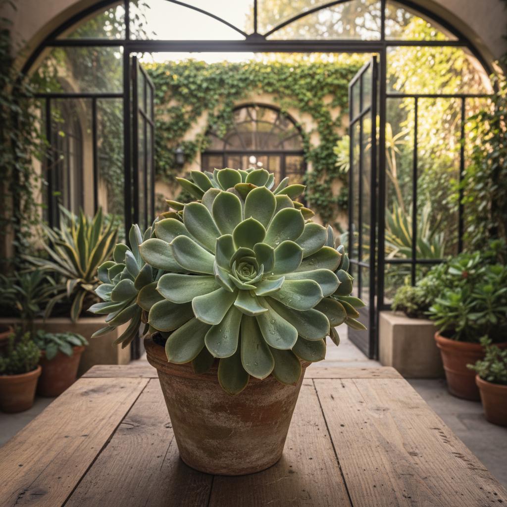 Grüne Abalone-Echeveria (Echeveria 'Green Abalone')