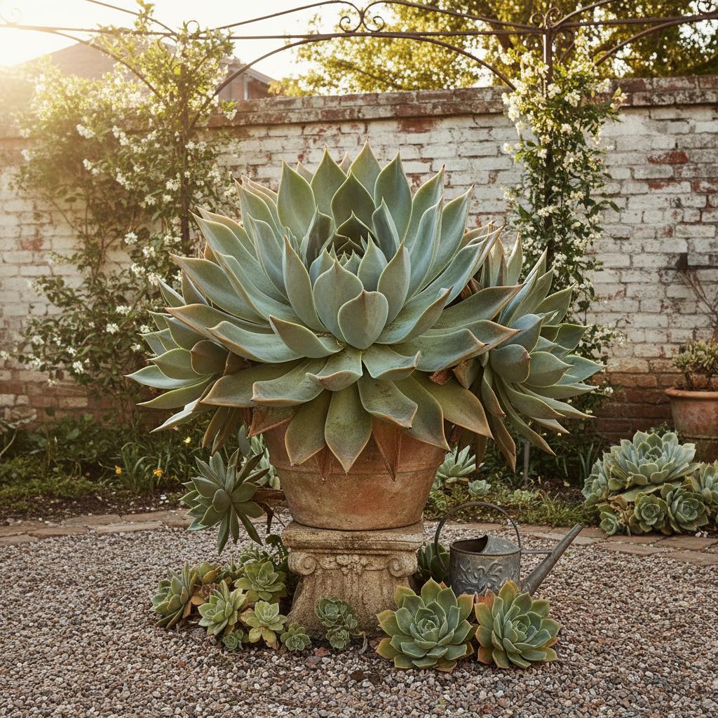 Agaven-Echeverie 'Miranda' (Echeveria agavoides 'Miranda')