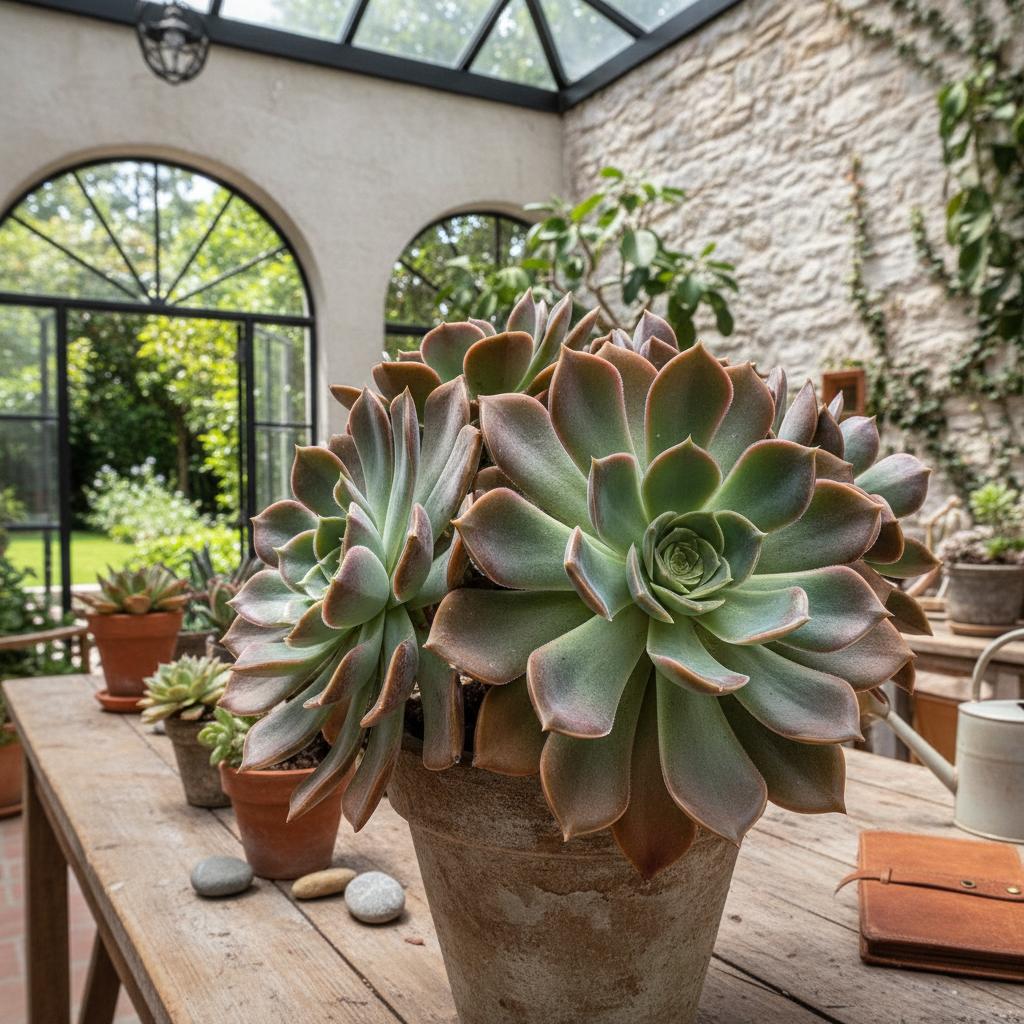 Echeverie 'Tolimanensis' (Echeveria Haagai ‘tolimanensis’)