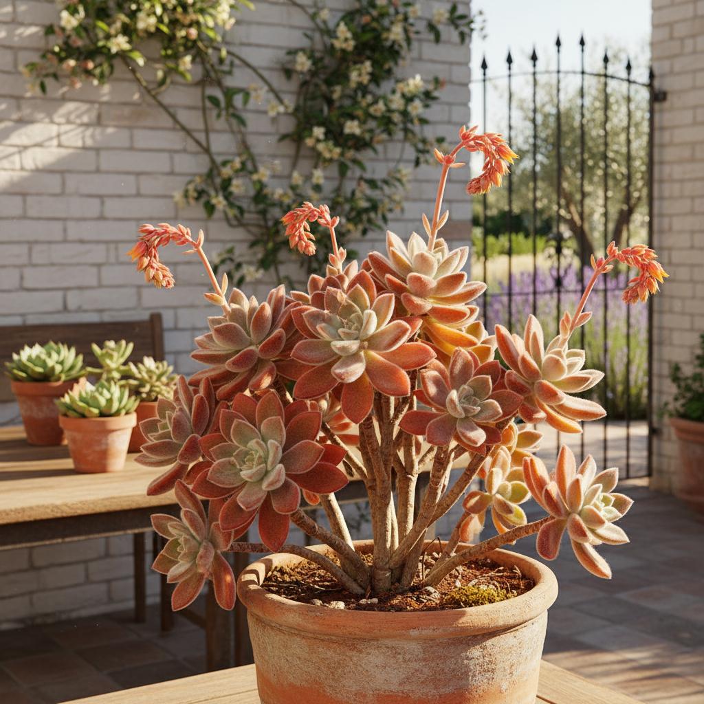 Wollige Echeverie (Echeveria pulvinata)