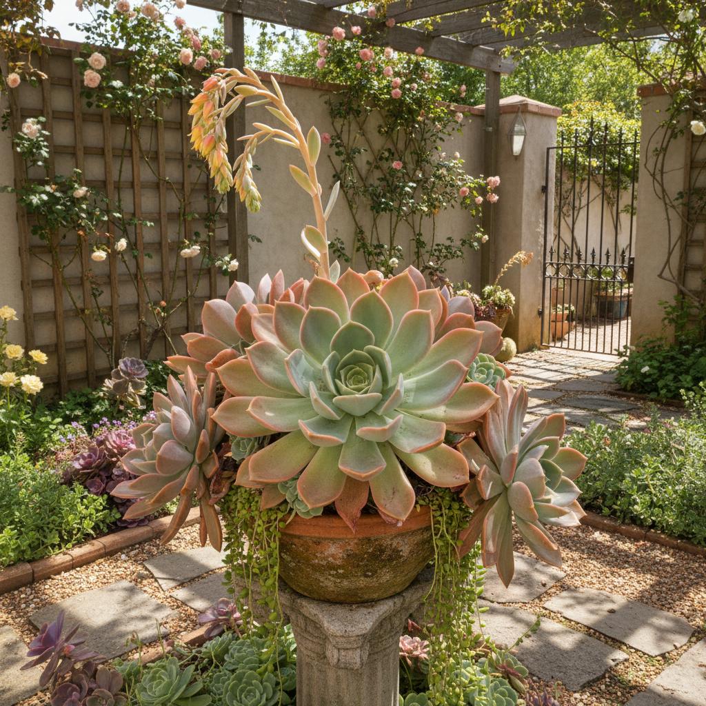 Pulidons Echeverie (Echeveria pulidonis)