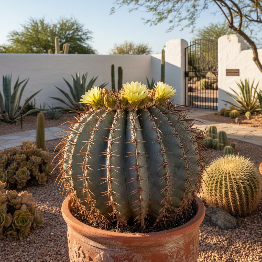Horizontalkugelkaktus (Echinocactus horizonthalonius)