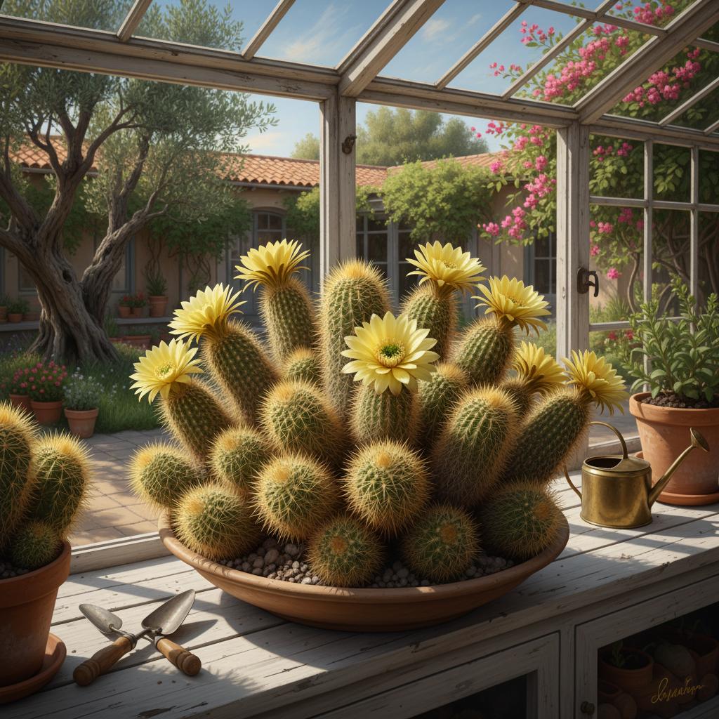 Dickstacheliger Igelkaktus (Echinocereus dasyacanthus)