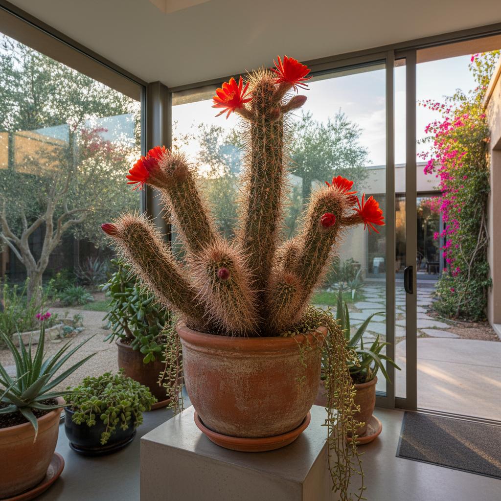 Scharlachroter Igelkaktus (Echinocereus coccineus)