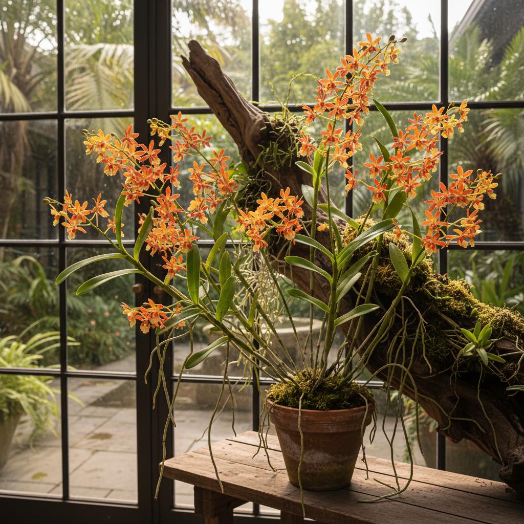 Epidendrum-Orchidee (Epidendrum)