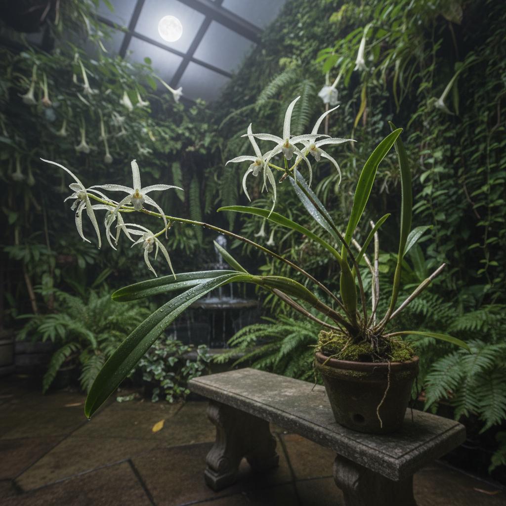 Nachtblühende Epidendrum (Epidendrum nocturnum)