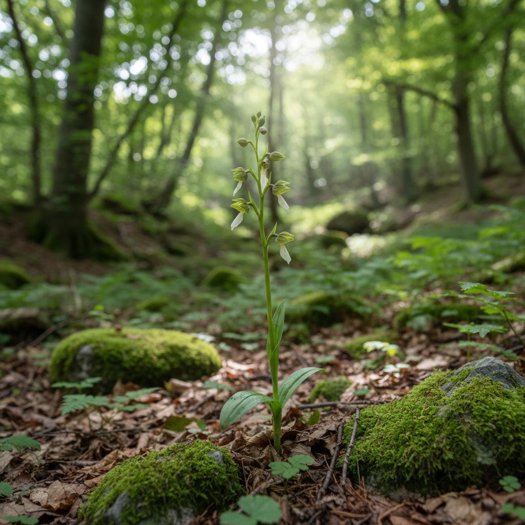 Schmalblättriges Stendelwurz (Epipactis leptochila)