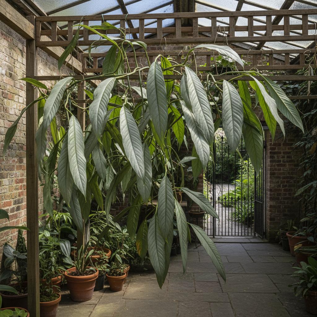 Silberblatt-Epipremnum (Epipremnum amplissimum ‘Silver leaf’)