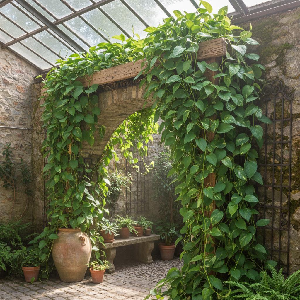 Jade-Efeutute (Epipremnum aureum 'Jade')