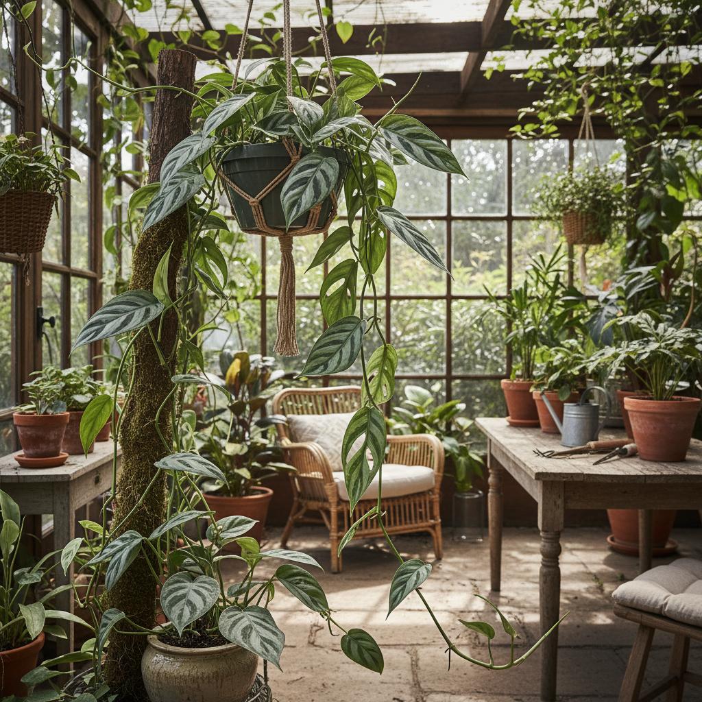 Cebu-Blau-Epipremnum (Epipremnum pinnatum 'Cebu Blue')