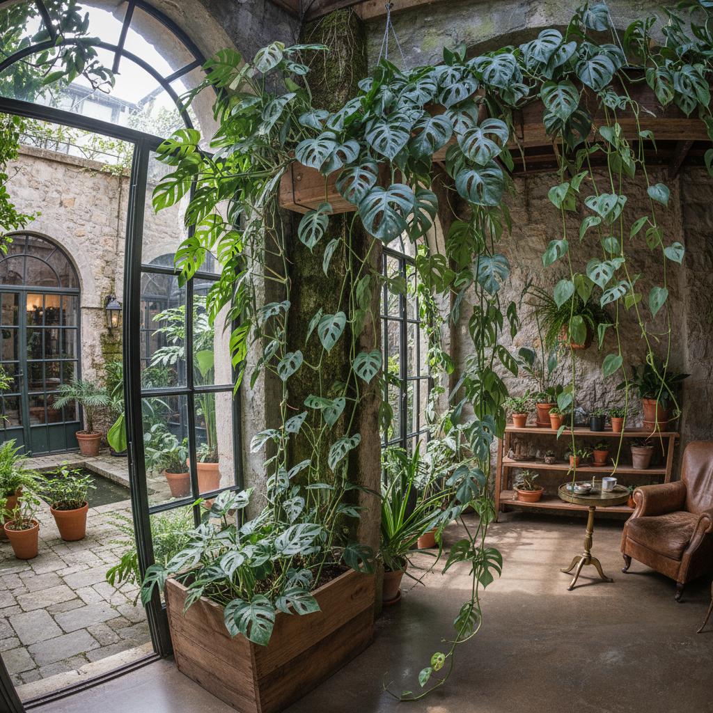 Baltic Blue Efeutute (Epipremnum pinnatum 'Baltic Blue')