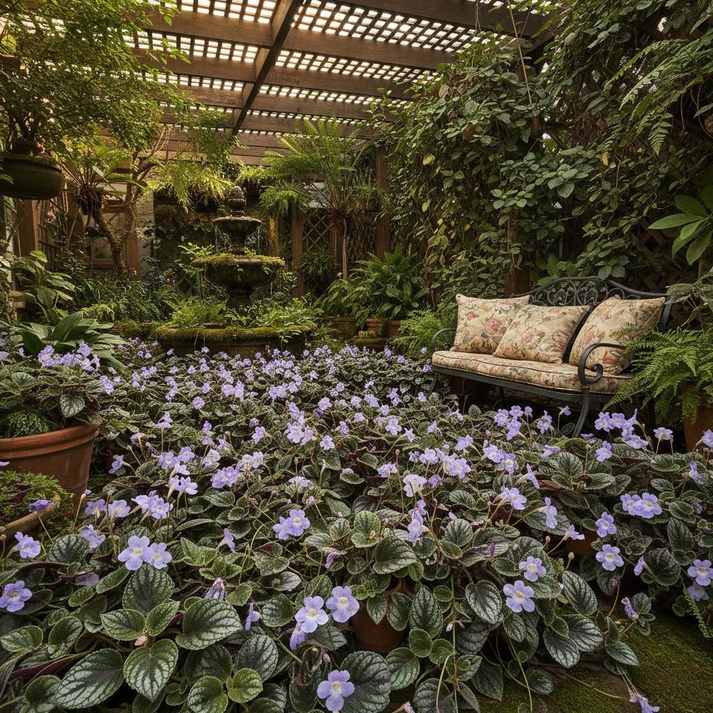 Lila Episcie (Episcia lilacina)