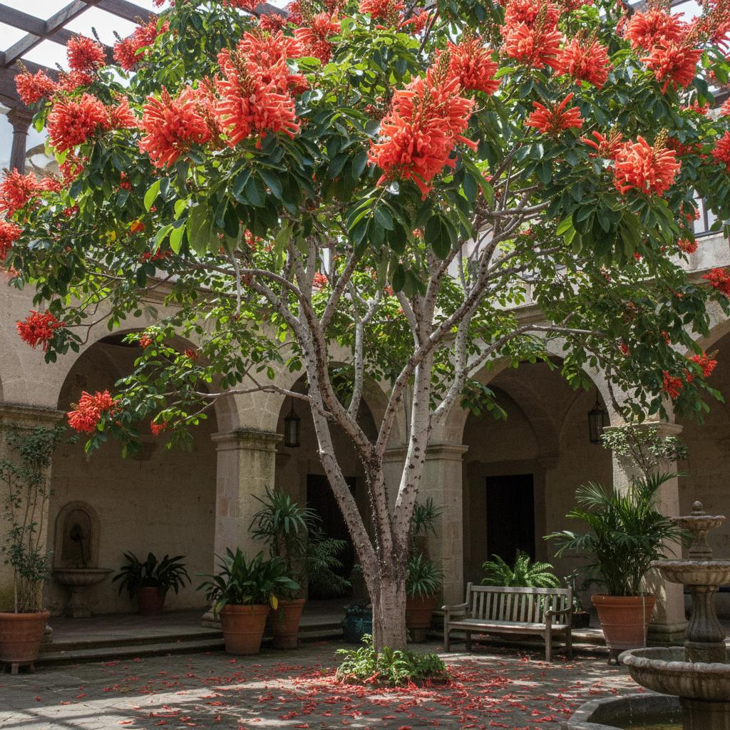 Korallenbaum (Erythrina berteroana)