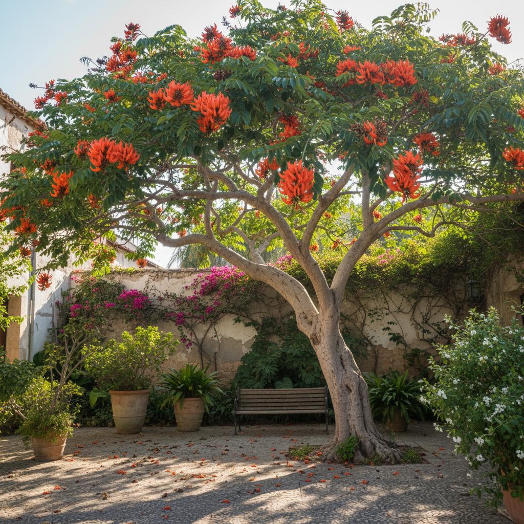 Brasilianischer Korallenbaum (Erythrina falcata)
