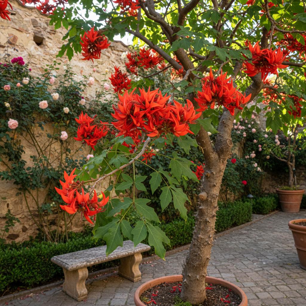 Korallenstrauch (Erythrina crista-galli)