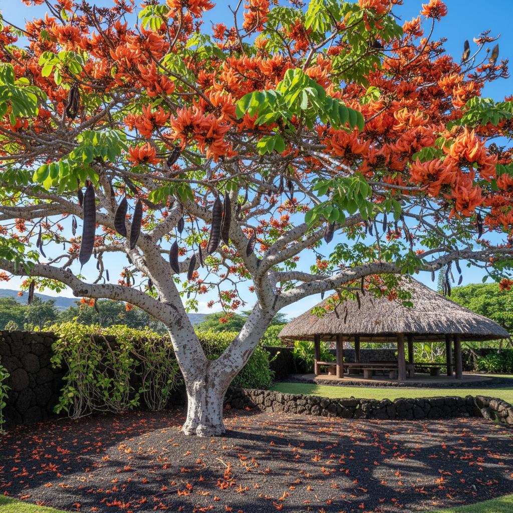 Wiliwili-Baum (Erythrina sandwicensis)
