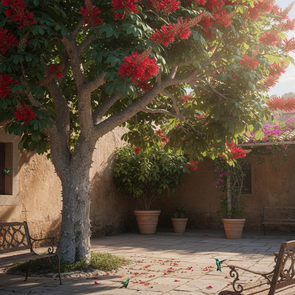 Korallenstrauch (Erythrina speciosa)