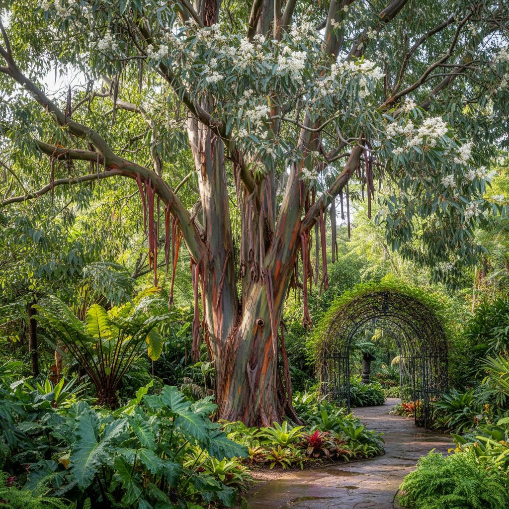 Regenbogeneukalyptus (Eucalyptus deglupta)