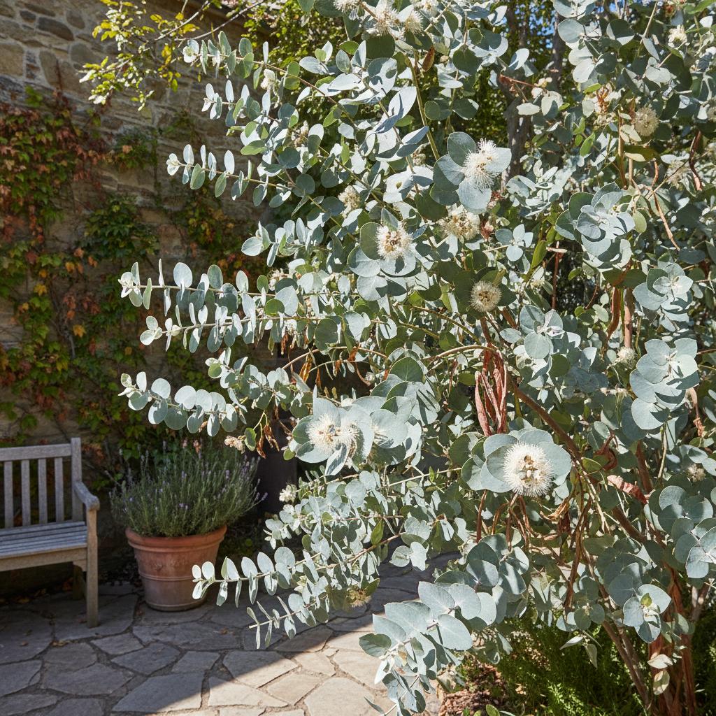 Silberdollar-Eukalyptus (Eucalyptus pulverulenta)
