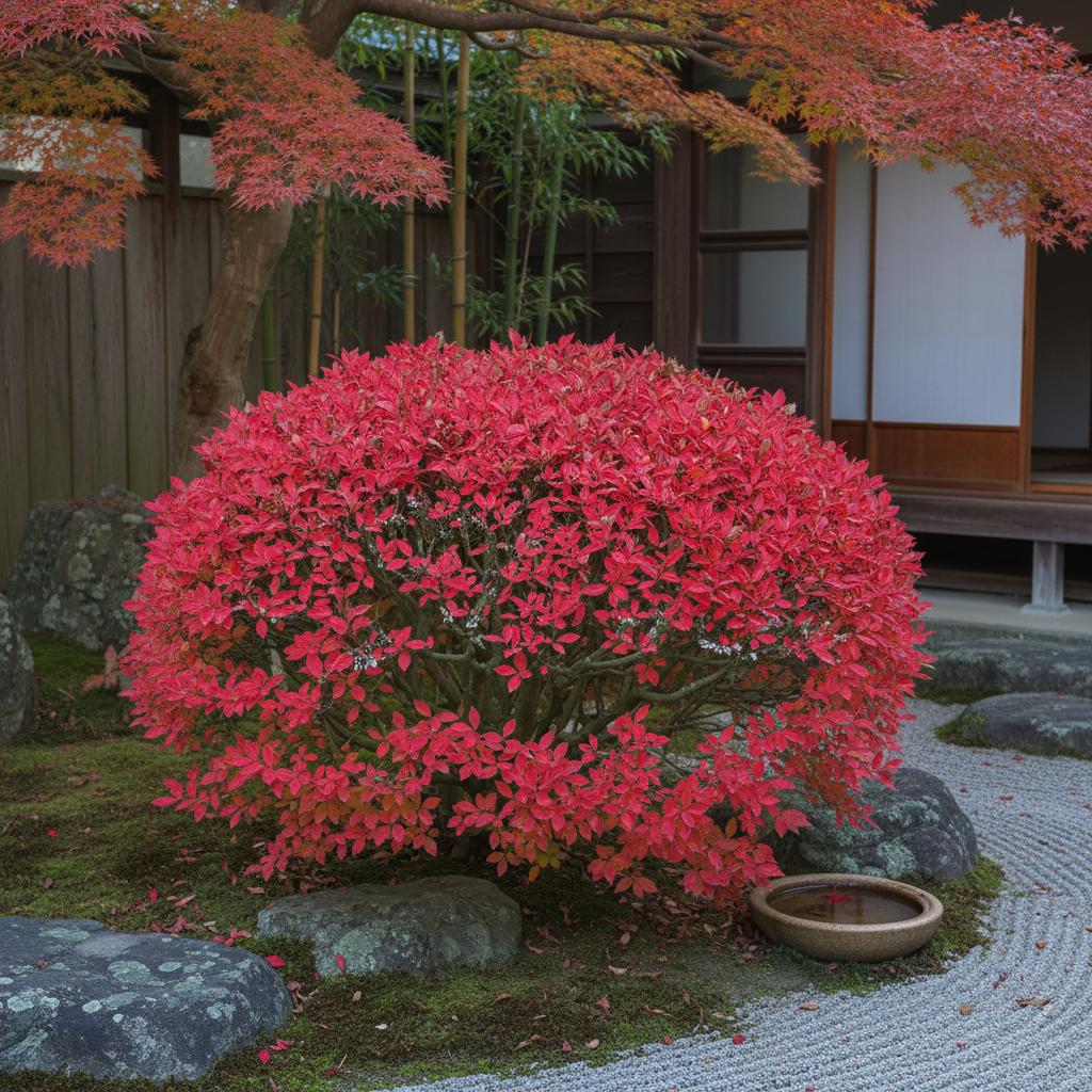 Flügelspindel 'Compactus' (Euonymus alatus 'Compactus')