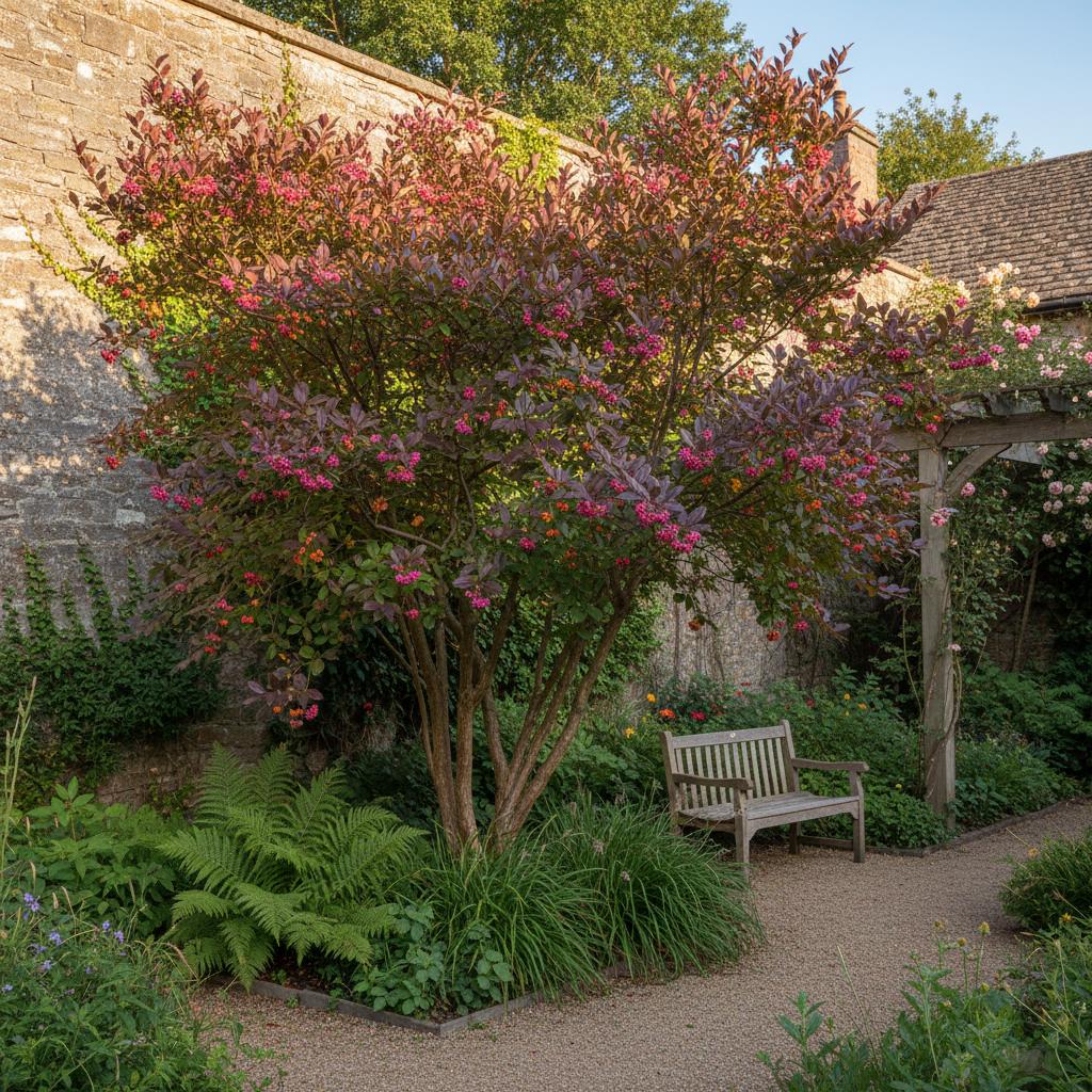 Brennender Busch (Euonymus atropurpureus)