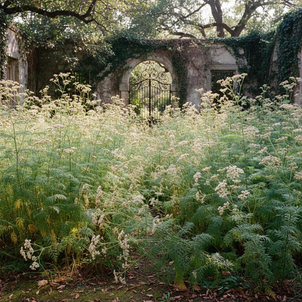Feinblättriger Wasserdost (Eupatorium capillifolium)