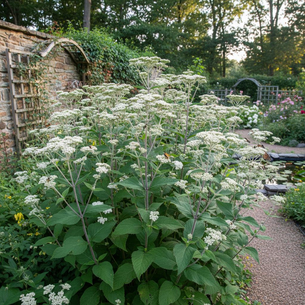 갈퀴줄풀 (Eupatorium perfoliatum)