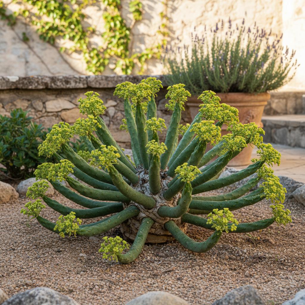 Medusenkopf-Wolfsmilch (Euphorbia caput-medusae)