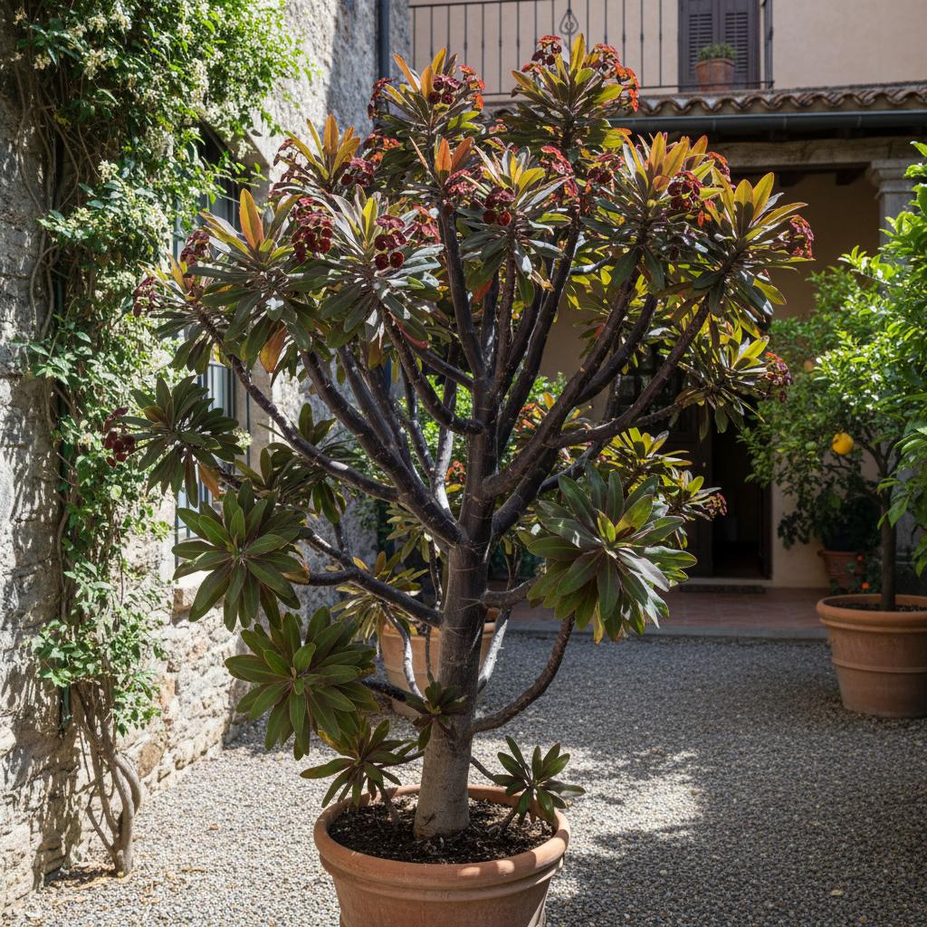 Purpur-Wolfsmilch (Euphorbia atropurpurea)