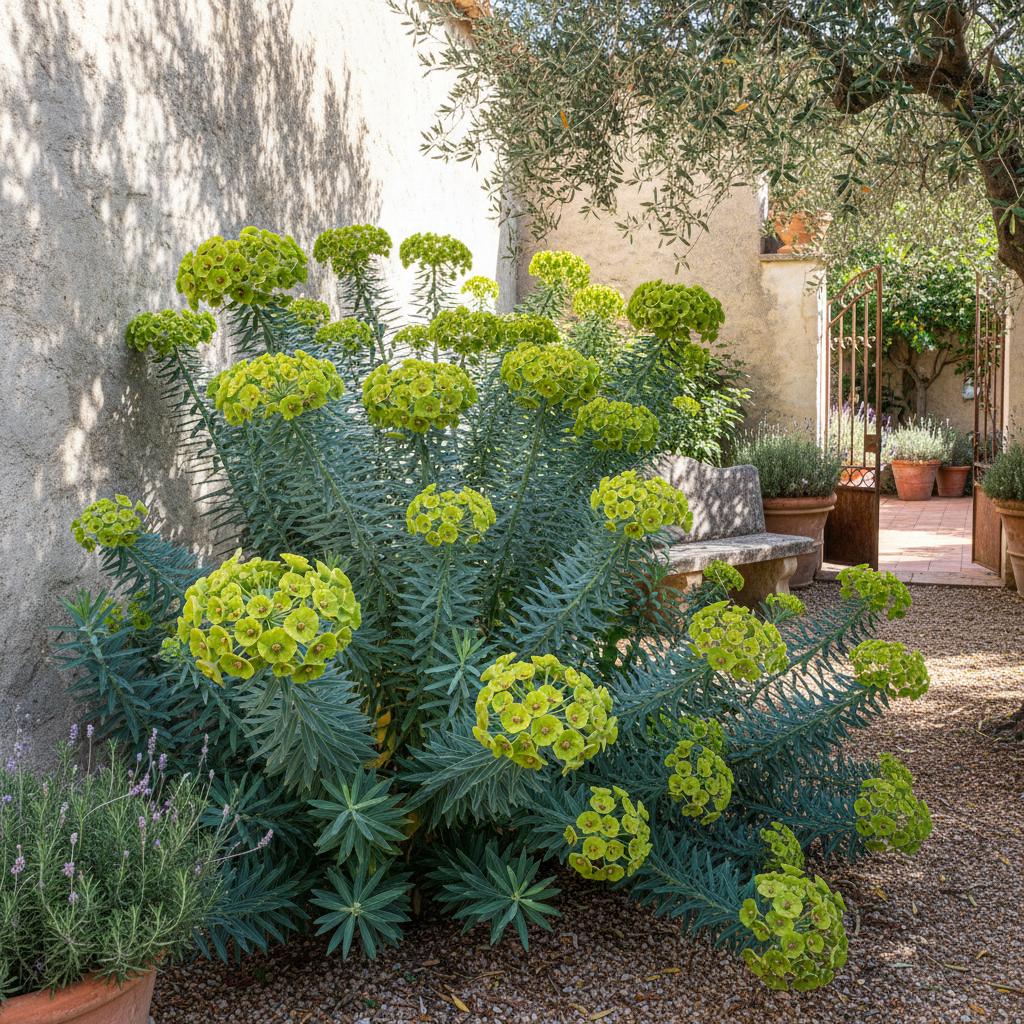 Gartenwolfsmilch (Euphorbia characias)