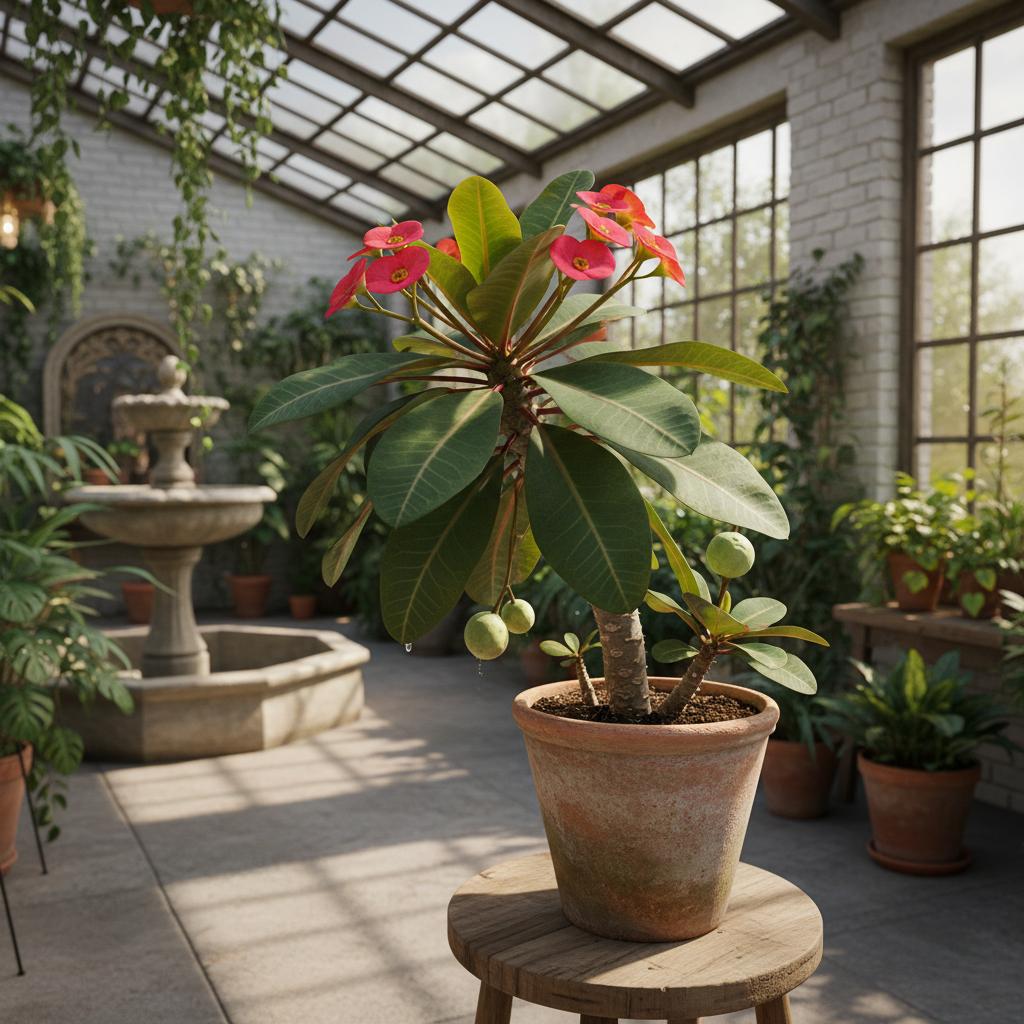 Kamm-Wolfsmilch (Euphorbia lophogona)