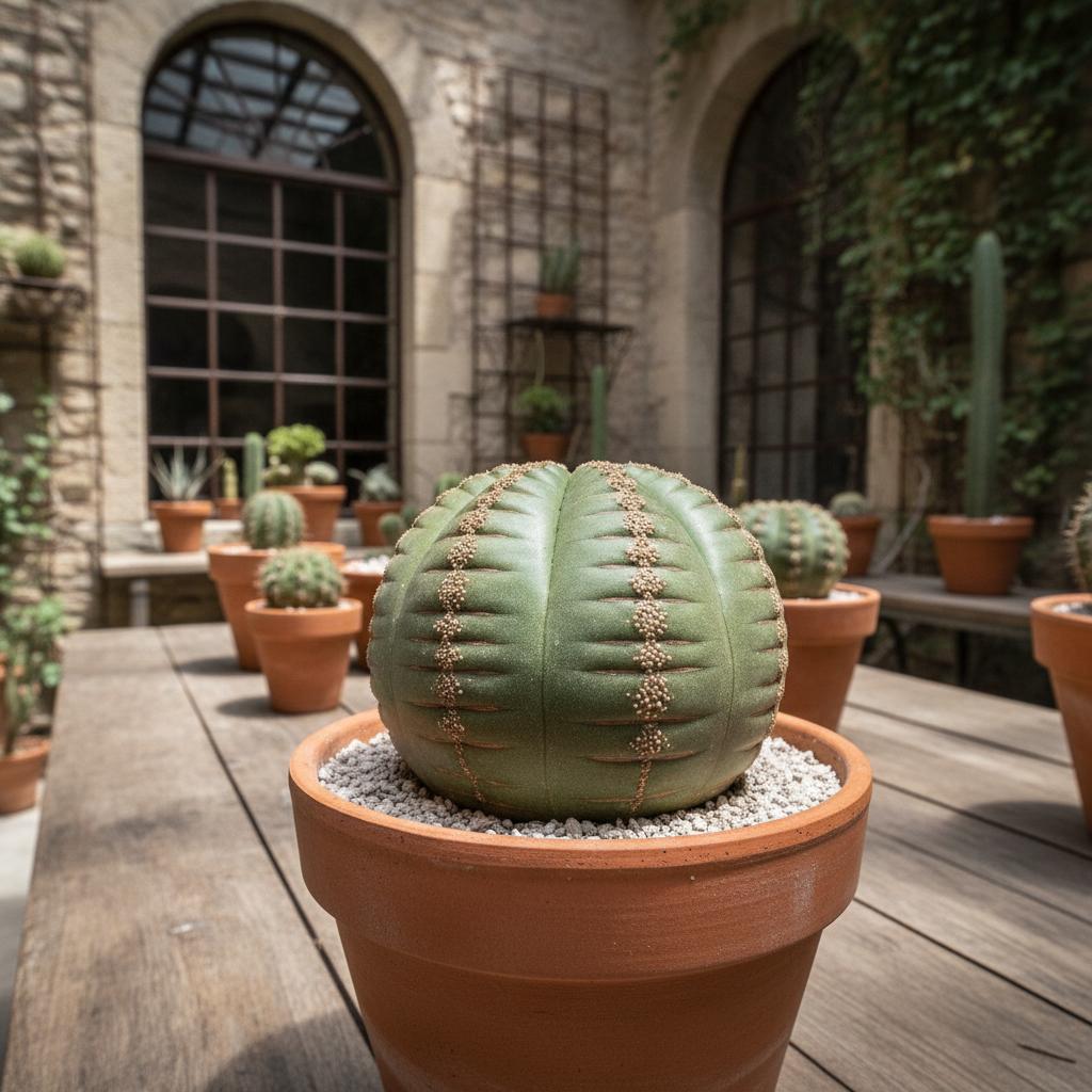 Kugelwolfsmilch (Euphorbia obesa)