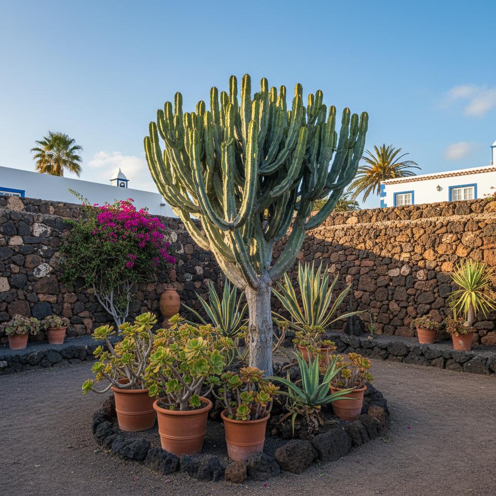 Kanarischer Wolfsmilch (Euphorbia canariensis)