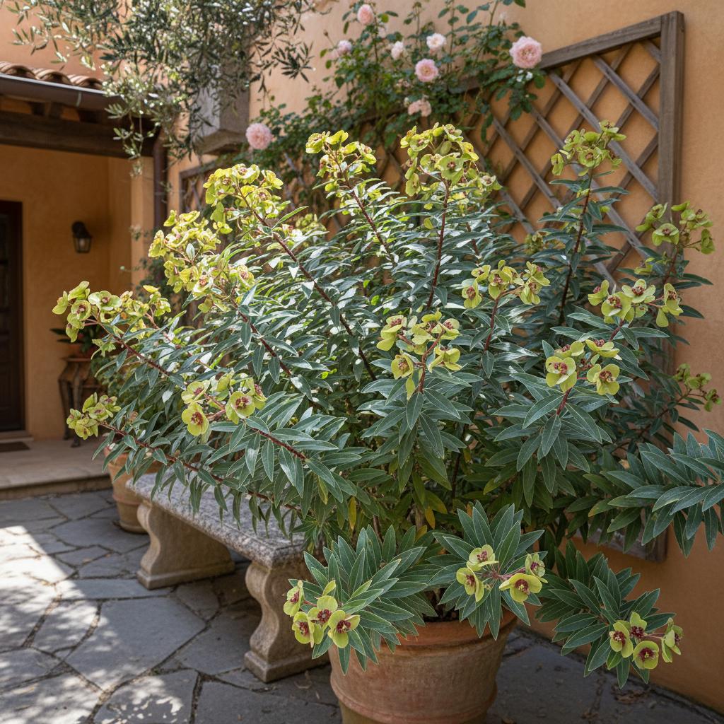 Flügel-Feuersporn (Euphorbia pterococca)