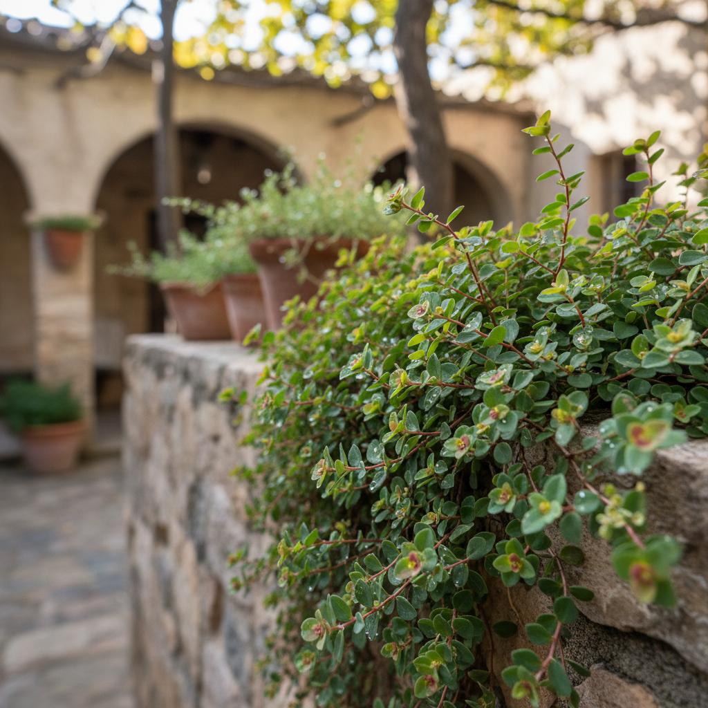 Kriechende Wolfsmilch (Euphorbia serpens)