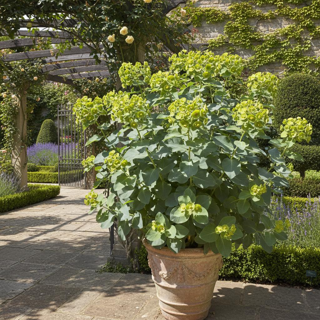 Breitblättrige Wolfsmilch (Euphorbia platyphyllos)