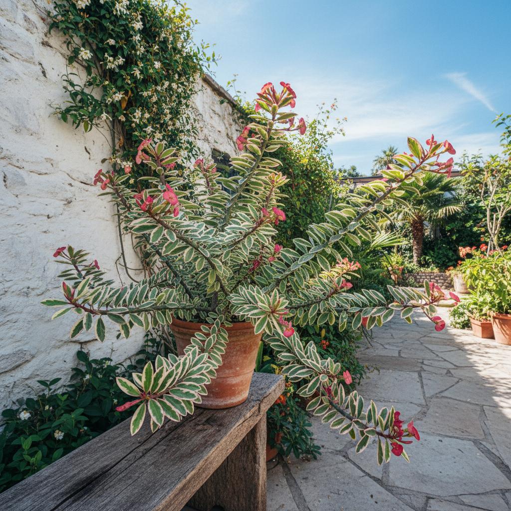 Zickzack-Wolfsmilch (Euphorbia tithymaloides)