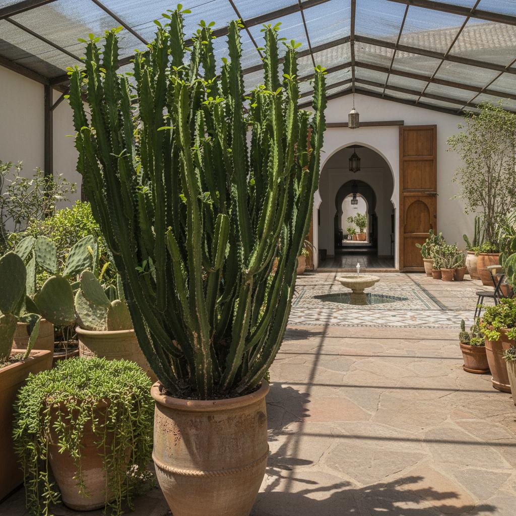 Euforbia trigona (Pianta di Dio) (Euphorbia trigona)