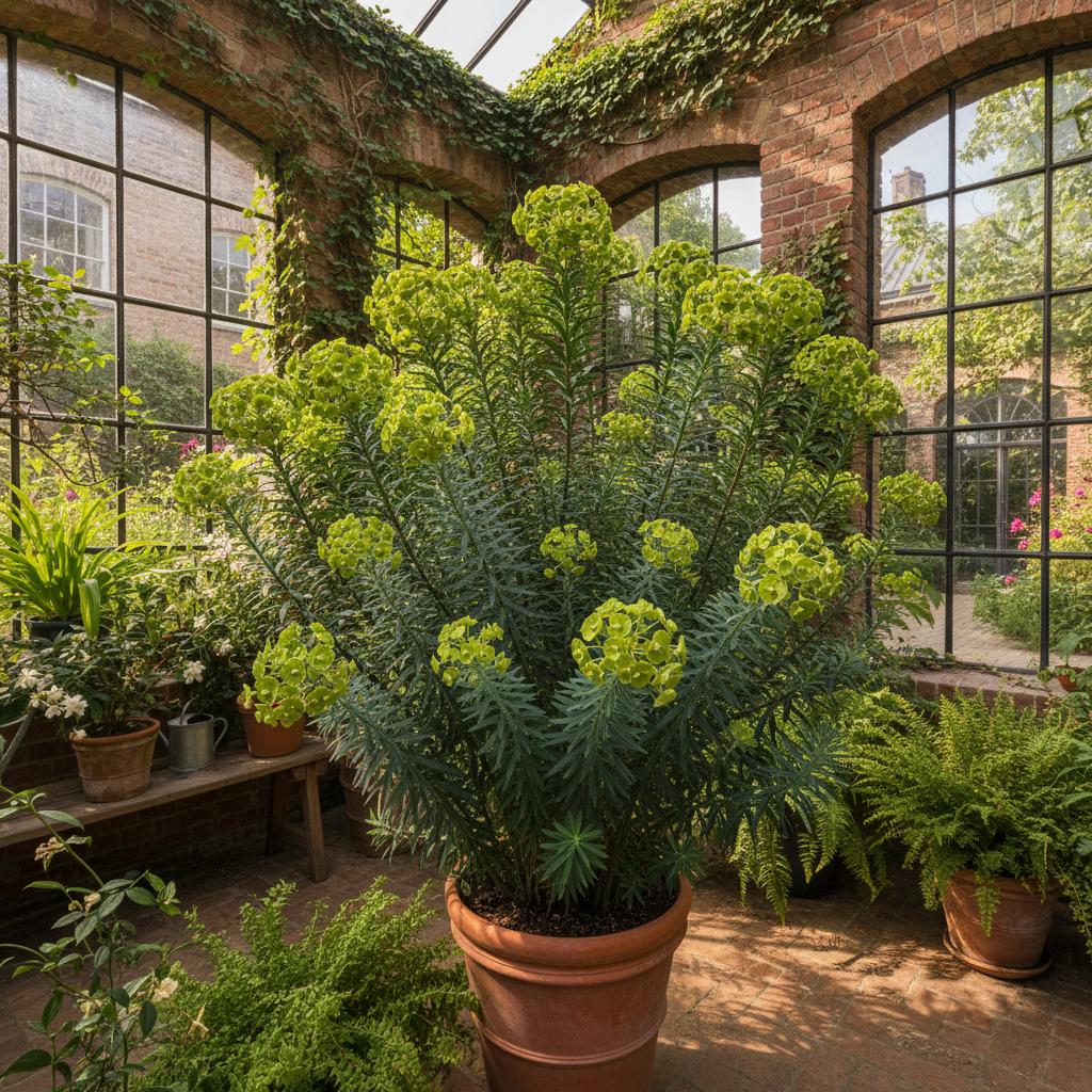 Strenge Wolfsmilch (Euphorbia stricta)