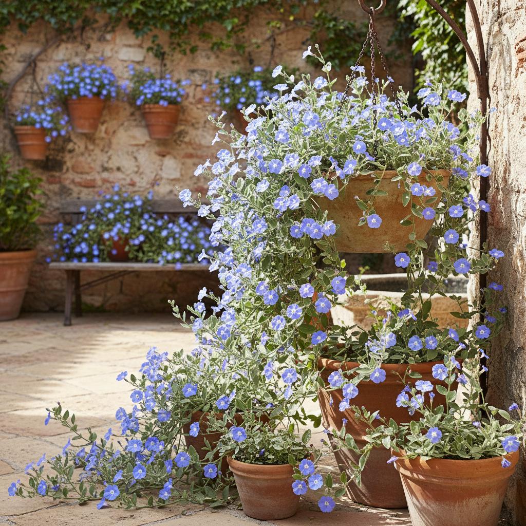 Blauer Wolkenkönig (Evolvulus glomeratus)