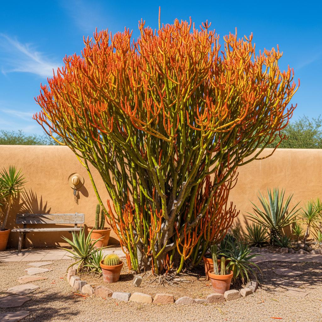 Bleistiftsukkulent (Euphorbia tirucalli)