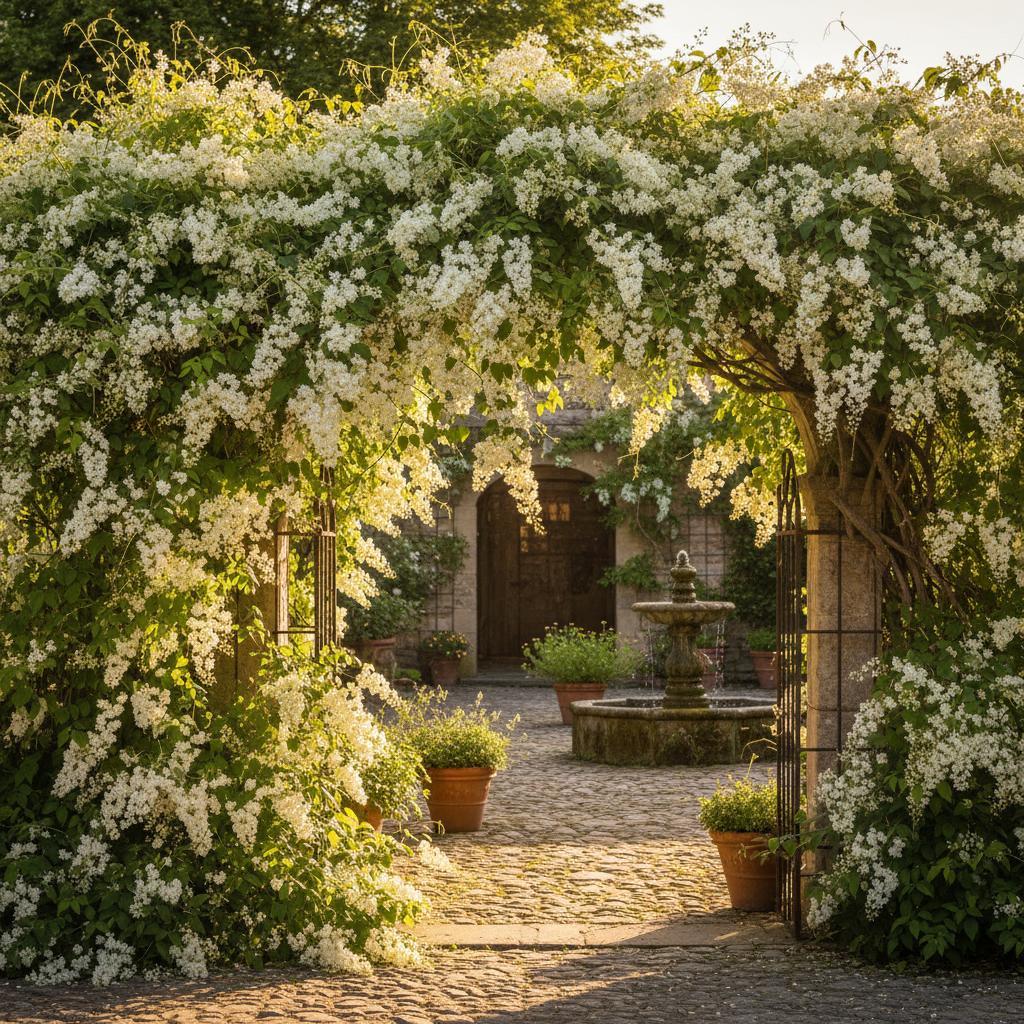 Silber-Laufer (Fallopia aubertii)