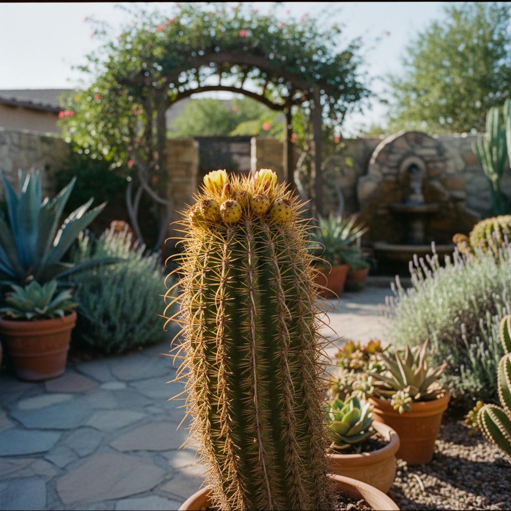 Zylinder-Ferokaktus (Ferocactus cylindraceus)