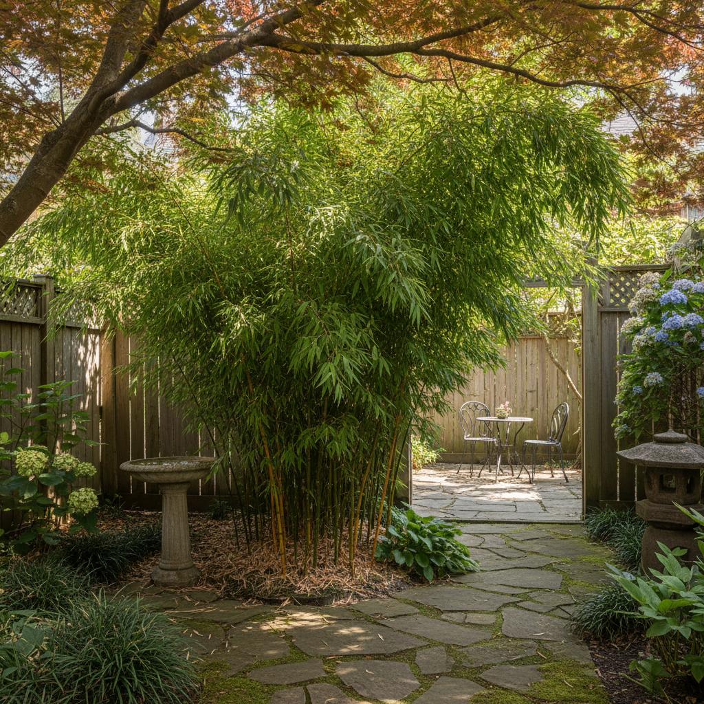 Bambou Fargesia rufa (Fargesia rufa)