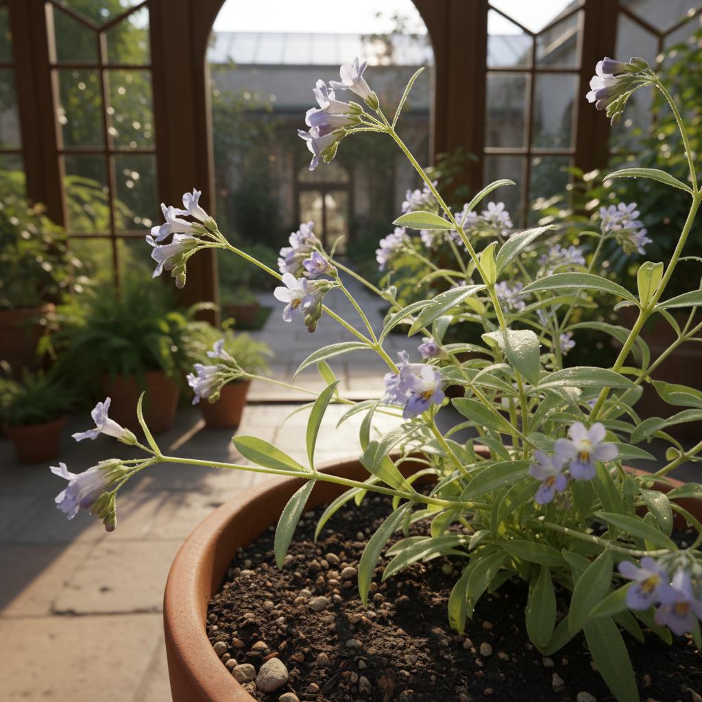 Schlanke Fedia (Fedia graciliflora)