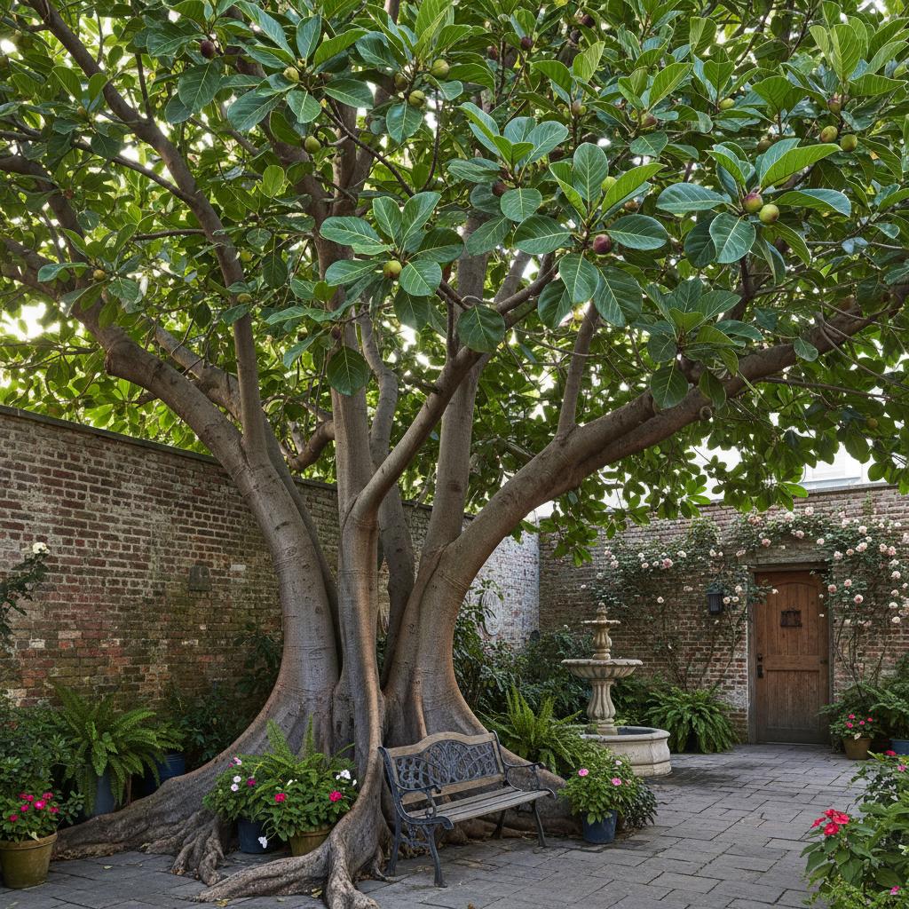 Dickblättrige Feige (Ficus callosa)