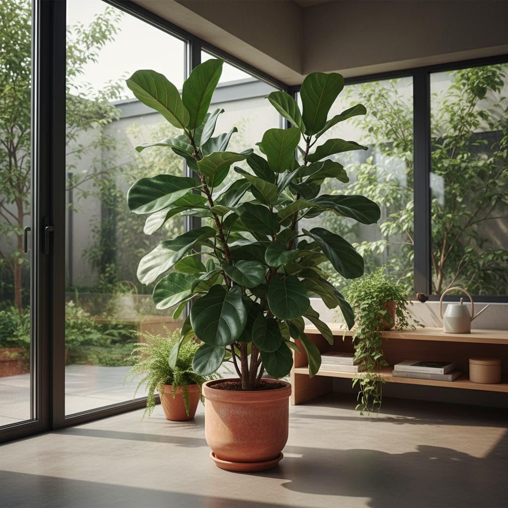 Bambino-Geigenfeige (Ficus lyrata 'Bambino')