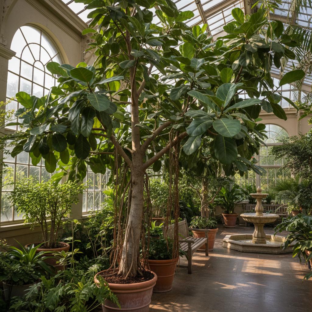Fico a foglie giganti (Fico di Natal) (Ficus lutea)