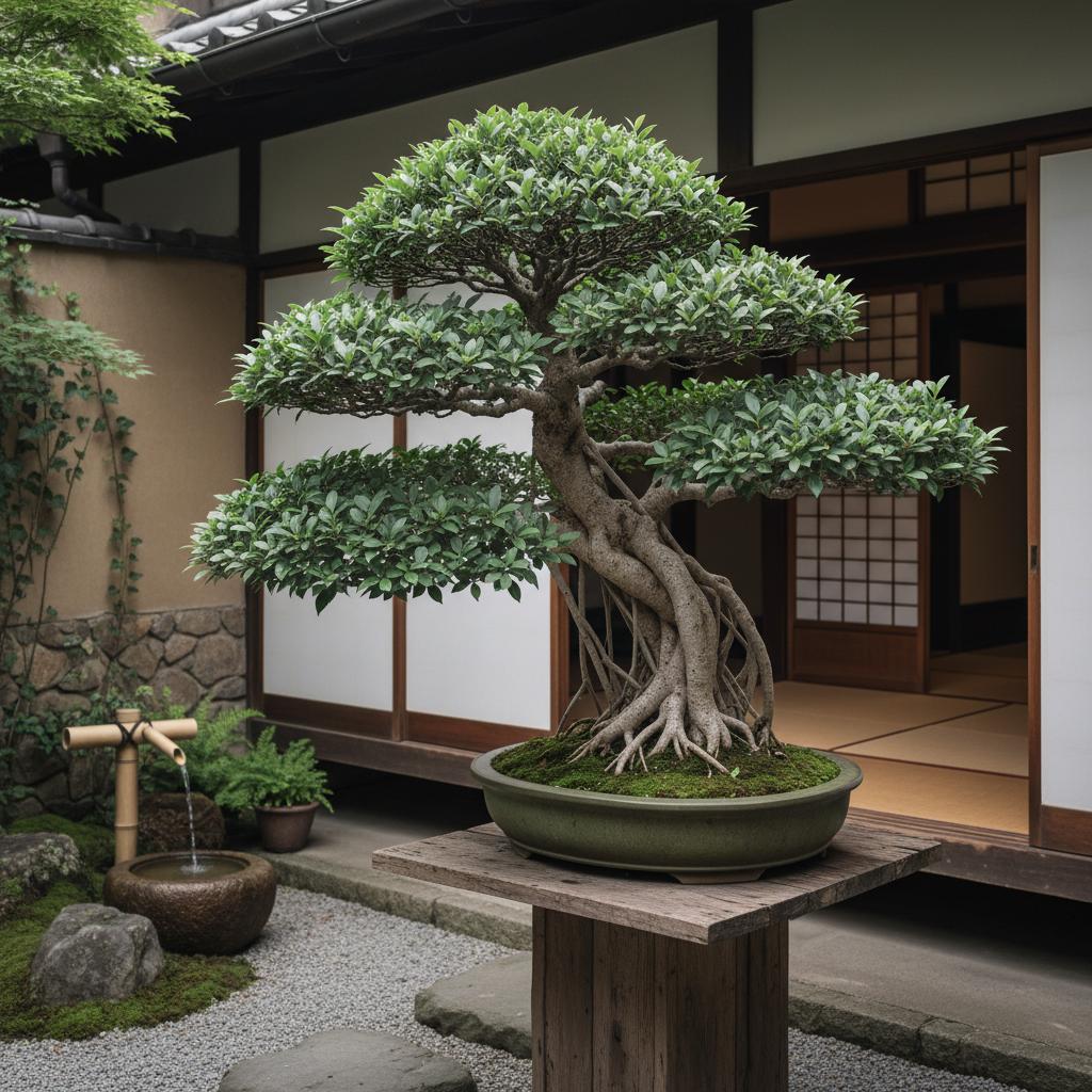 Zwerg-Gummibaum (Ficus microcarpa var.)